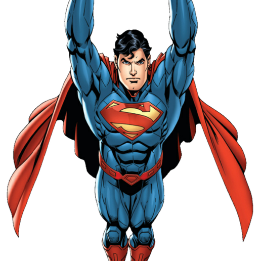 night light lithophane superman 6 models art illustration batman lex luthor flight comics heroes superhero png 3D print model - Mito3D