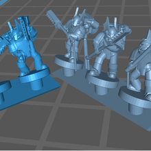 night lords raptors 6-8mm - updated 27 10 game epic epic30k horus heresy 3d print model - Mito3D
