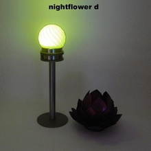 nightflower-d home Garten Innenraum Lampe Beleuchtung office Erde solar Dekor nachhaltig ist phovoltaics 3d print model - Mito3D