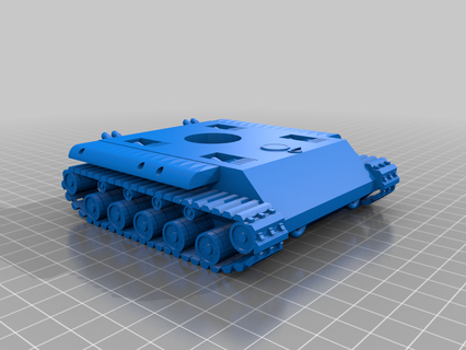 pesadilla tanque 3d impresión 3d print model - Mito3D
