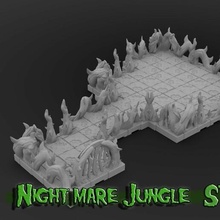 cauchemar jungle carte dnd Jeux jeux guerre table dugeonanddragon arbre condamner Maître donjon 3d print model - Mito3D