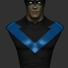 nightwing fallimento 3d print model - Mito3D