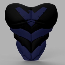 nightwing chest armor free mask various batman dccomics robin