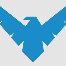 Nightwing logo batman garçon merveille merle 3d_printing 3d print model - Mito3D