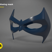 nightwing Maske Spiel der Bösewicht sein Superheld bruce wayne robin fantasy batwoman batman dc comics Film held halloween cosplay Kostüm tragbar Stadt gotham 3d print model - Mito3D