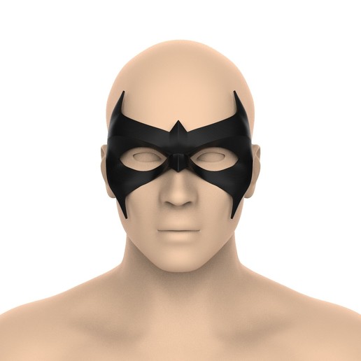nightwing mask injustice fashion dc comics cosplay batman robin 3D print model - Mito3D