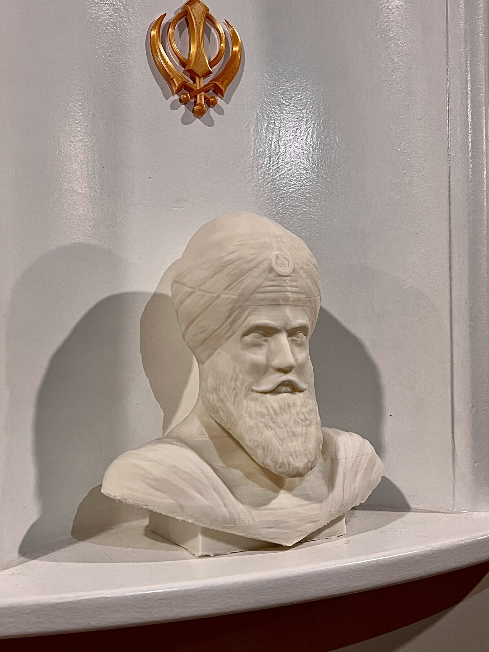 singh Kunst Sikh khalsa Krieger Punjab Punjabi Büste Turban Sardar Sikhi 3D print model - Mito3D