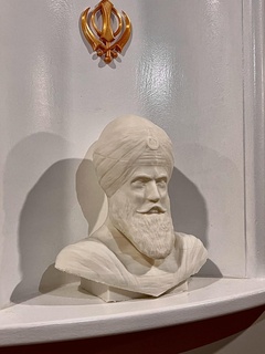 chanter art sikh Khalsa guerrier punjab punjabi buste turban sardar homme Sikhi 3d print model - Mito3D
