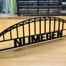 Nijmegen Walbrücke 3d 3d print model - Mito3D