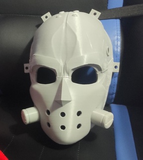 nikaido mask cosplay dorohedoro 3d print model - Mito3D