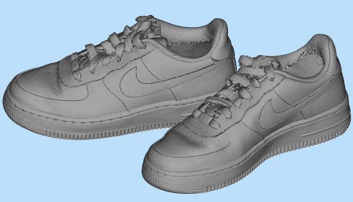 nike aire fuerza 1 zapatos airforce1 af1 3dprint diseño 3d print model - Mito3D