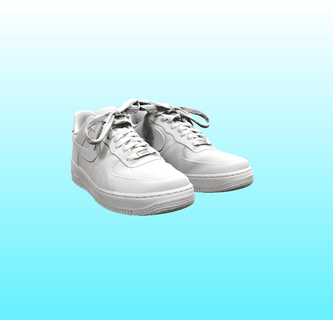nike air force one af1 air force one nike shoe  3d print model - Mito3D