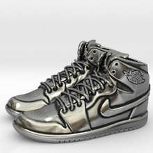 Nike air Jordan 1 doigt baskets fantoche 3d print model - Mito3D