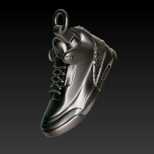 Nike air Jordan 3 pendentif charme Noël décoration mode Collier 3d print model - Mito3D