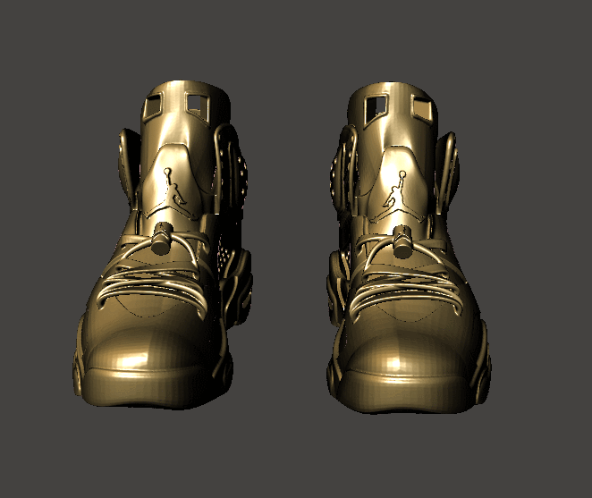 nike air jordan vi shoes sneakers sport basketball fashion 3D print model - Mito3D