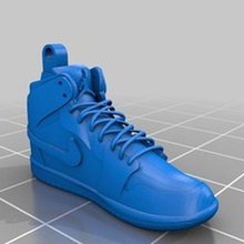 nike aire Jordan modelo Zapatos 3d print model - Mito3D