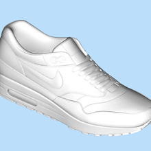nike hava max moda tasarım ayakkabı eğitmenler 3d print model - Mito3D