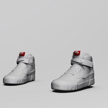 Nike air baskets doigt pied chaussure collection décoration Accueil maison 3d print model - Mito3D
