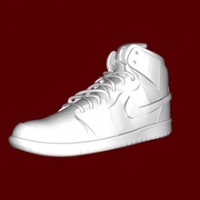 Nike Jordan 1 réplique 3d print model - Mito3D