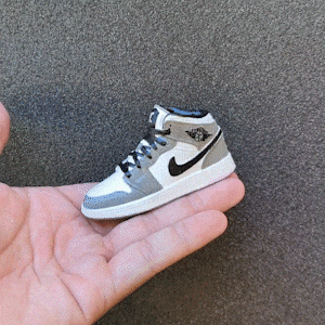 nike jordan 1 nike air jordan nike jordan 1 jordan 1 sneakers sneakers keychain  3d print model - Mito3D