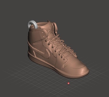 nike Jordânia chaveiro llavero zapatillas sapatos sapato llaveros 3d print model - Mito3D