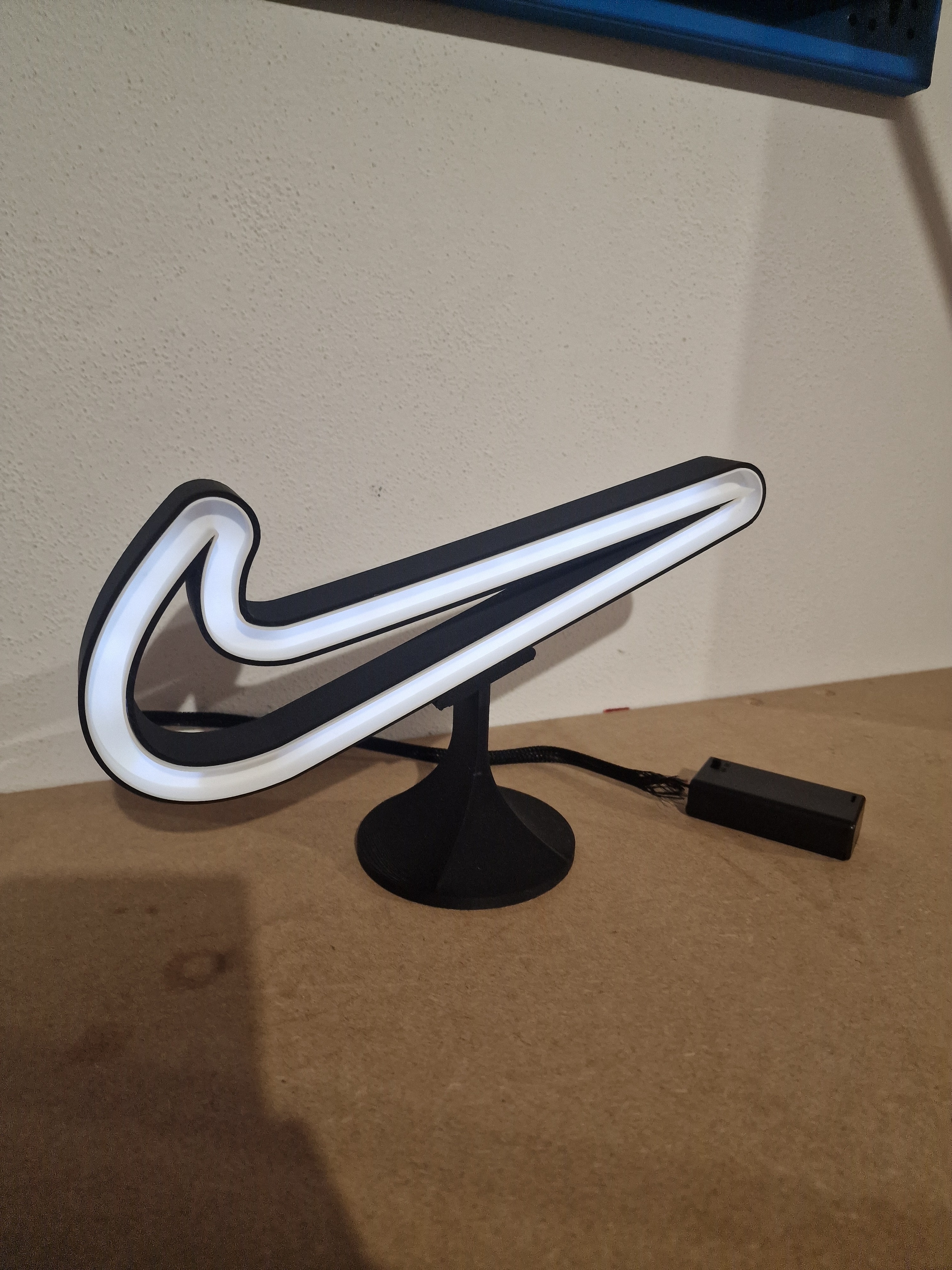nike lamp 3D print model - Mito3D