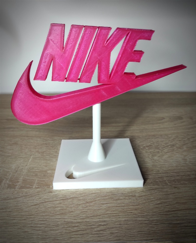 Nike Logo Kunst 3D print model - Mito3D