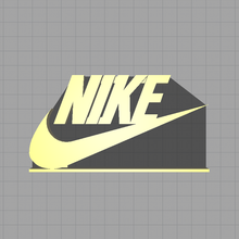 Nike Logo Marke 3d print model - Mito3D