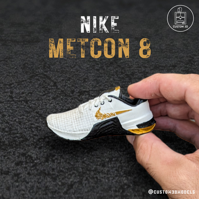 nike metcon 8 llavero gimnasio crossfit zapatillas colgante pendiente 3d print model - Mito3D