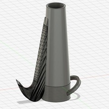 nike boquilla extrusor shisha bong 3d print model - Mito3D