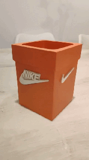 Nike stylo titulaire soutien Accueil maison crayon stl 3d print model - Mito3D