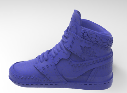 Nike chaussures sneaker 39 dit incroyable 3d print model - Mito3D
