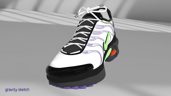 nike Zapatos joyería joya miniatura zapato tenis tembleque 3d print model - Mito3D