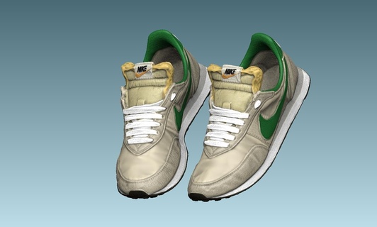 Nike Waffel Trainer 2 Nikeair Sneaker Schuh Läufer Laufen klassisch Pumpe booten 3d print model - Mito3D