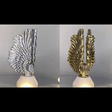 nike-Flügel inspiriert Reale Skulptur Kunst looking4adventure image2model sculpture2model 3d print model - Mito3D