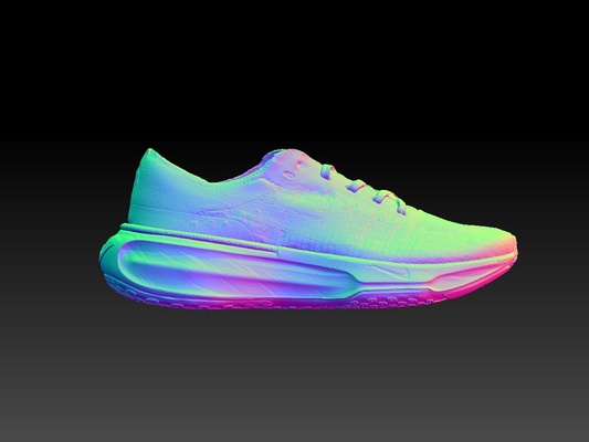 nike zoomx tennis männer schuh scan puma schuhe sohle einzig alleinig 3d print model - Mito3D