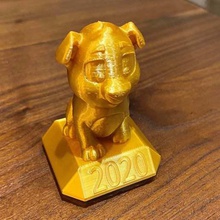 niko puppy 2020 art sculptures year new years eve ender dslr nikon creality chinese 3d print model - Mito3D