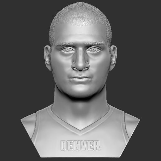 nikola scherzoso fallimento 3d stampa arte Denver pepite luka doncic giannis Michael Giordania lebron Giacomo kobe bryant lakers curry durant indurire inserito nba pallacanestro 3D print model - Mito3D