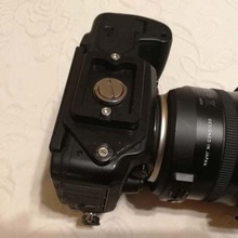 nikon d750 mit arca-swiss-Schuh-adapter gadget Kamera 3d print model - Mito3D