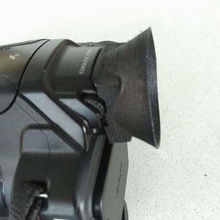 nikon p900 eyecup camera 3d print model - Mito3D