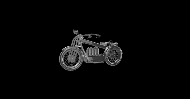 Nimbus 746cc 1922 moto Motorrad Motor Fahrrad le la motorrad 3d print model - Mito3D