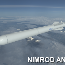 nimrod anti tanque misil militar arma tomahawk explosivo Embarcacion submarino balístico icbm sidewinder 3d print model - Mito3D