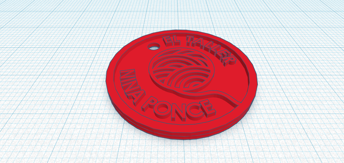 nina ponce officina marca moneta 3d print model - Mito3D