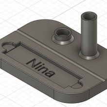 Nina korona araç Ölçek 3d print model - Mito3D