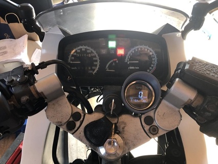 ninja 250 GPS velocímetro manillar montar 52mm kawasaki ex250 motocicleta monta automotor 3d print model - Mito3D