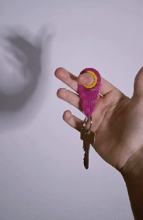 ninja shuriken keychain spinner bearing gadget fidget karambit spiner toy gift print place 3d print model - Mito3D