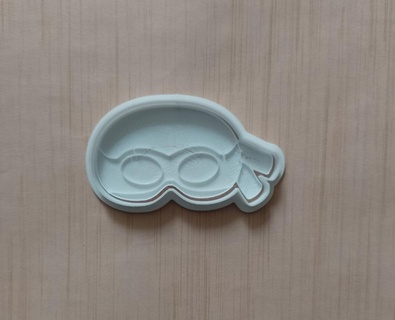 ninja tartaruga frese taglierina francobollo maschera + taglio foca tartarughe 3d print model - Mito3D
