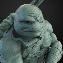 ninja tortue Ronin adolescent mutant bande dessinée bandes dessinées 3d print model - Mito3D