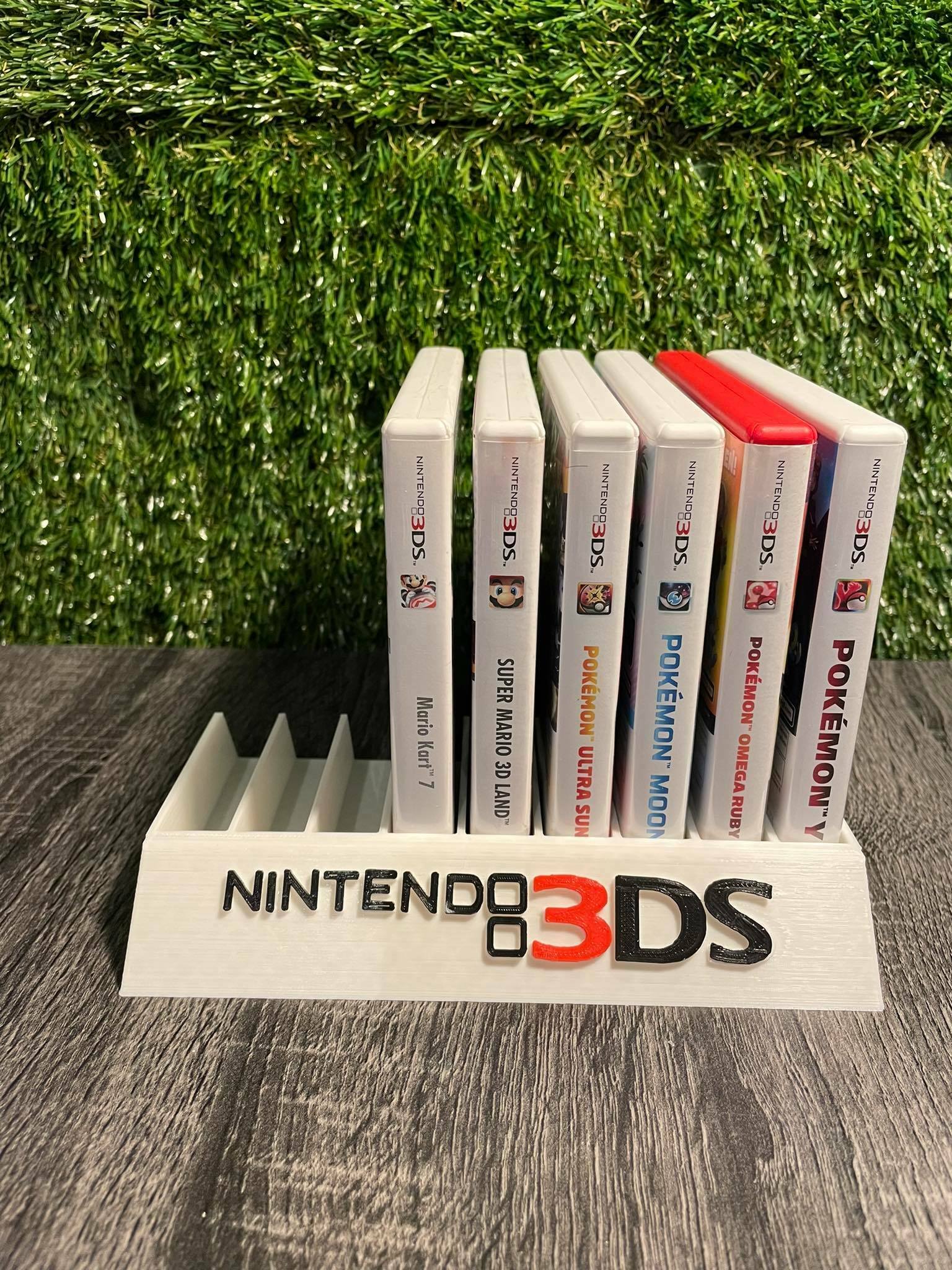 nintendo 3ds games cases holder ds retro consoles 3D print model - Mito3D