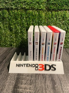 Nintendo 3ds Spiele Fälle Halter Unterstützung Nintendo 3ds Nintendo ds Nintendo 3ds Spiele retro Konsolen Nintendo 3ds Spiele Halter Unterstützung 3d print model - Mito3D